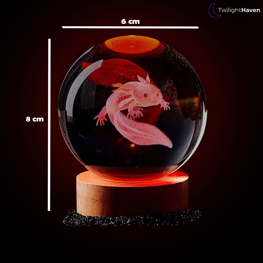 Axolotl Crystal Ball Lamp™